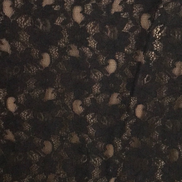 Black lace 3/4 sleeve dress - Picture 5 of 5